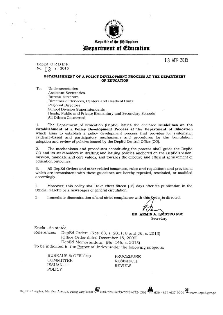 Academic background: general rules for issuing 94 Academic background: general rules for issuing 3